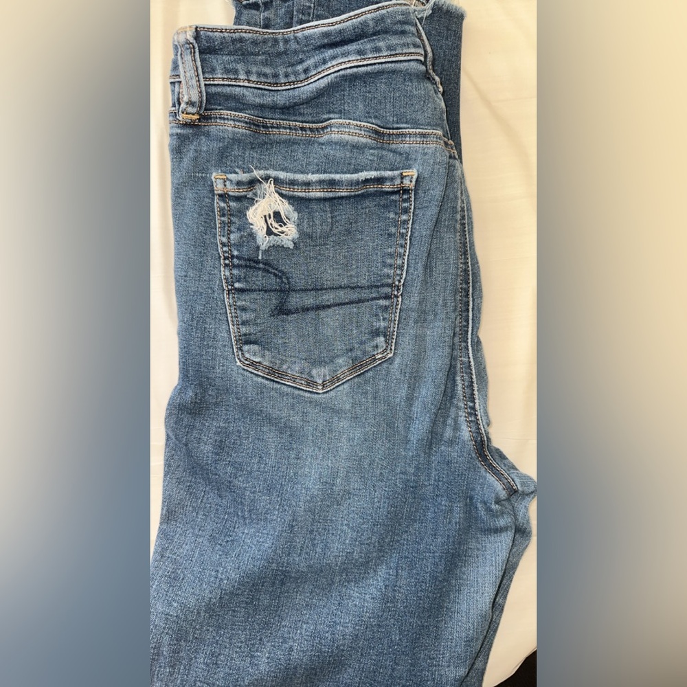 American Eagle Outfitters Light Blue Boyfriend Jeans